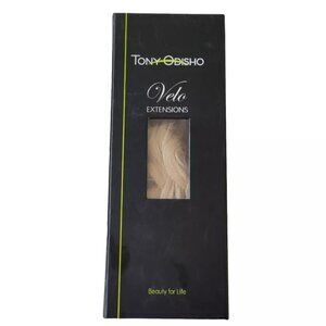 Tony Odisho Velo Extensions Length 16" Color #60 Blonde 100% Indian Remy Hair